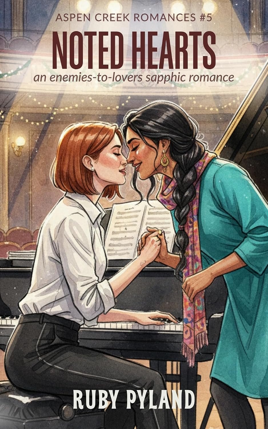 Cover of Noted Hearts by Ruby Pyland