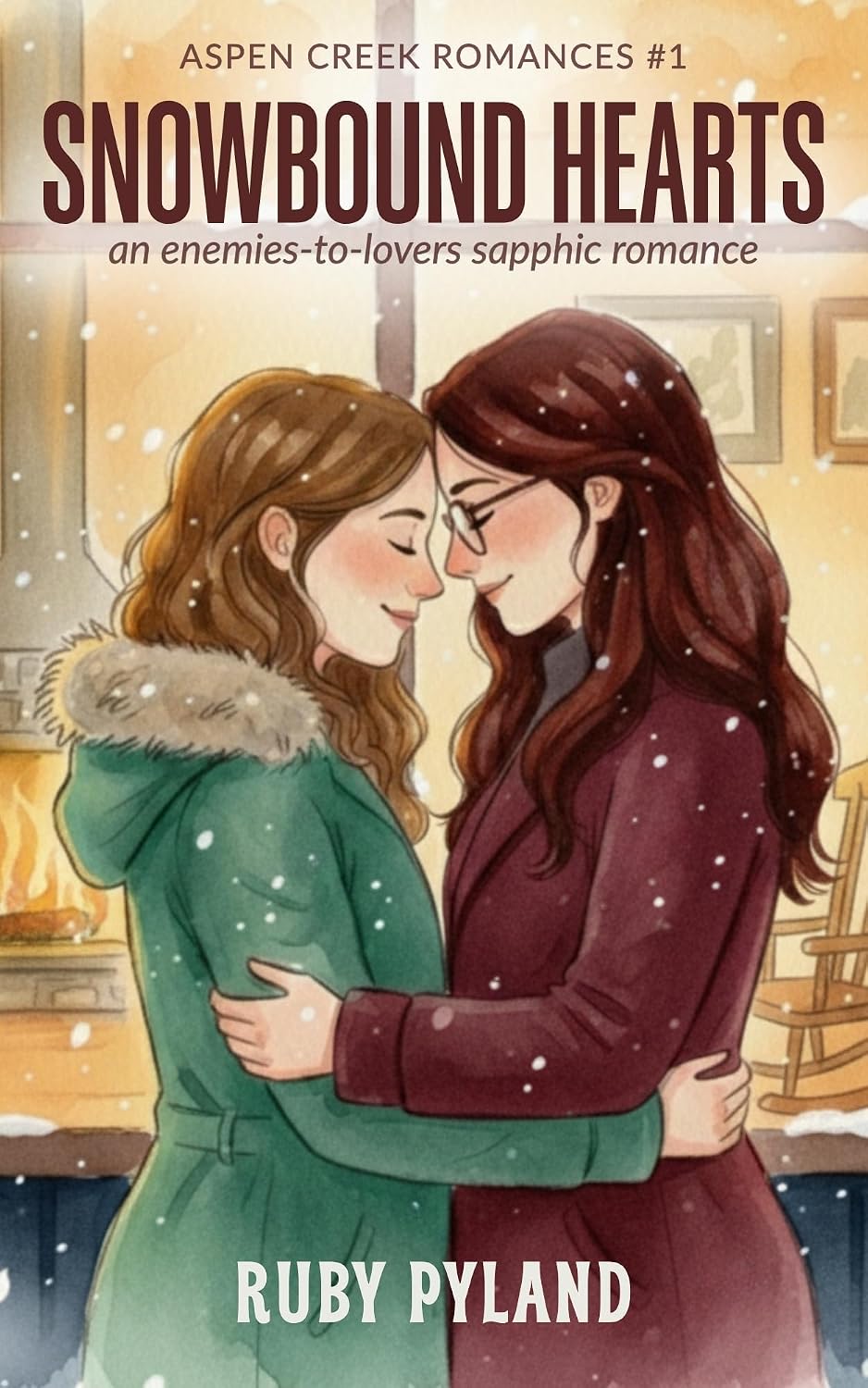 Cover of Snowbound Hearts by Ruby Pyland