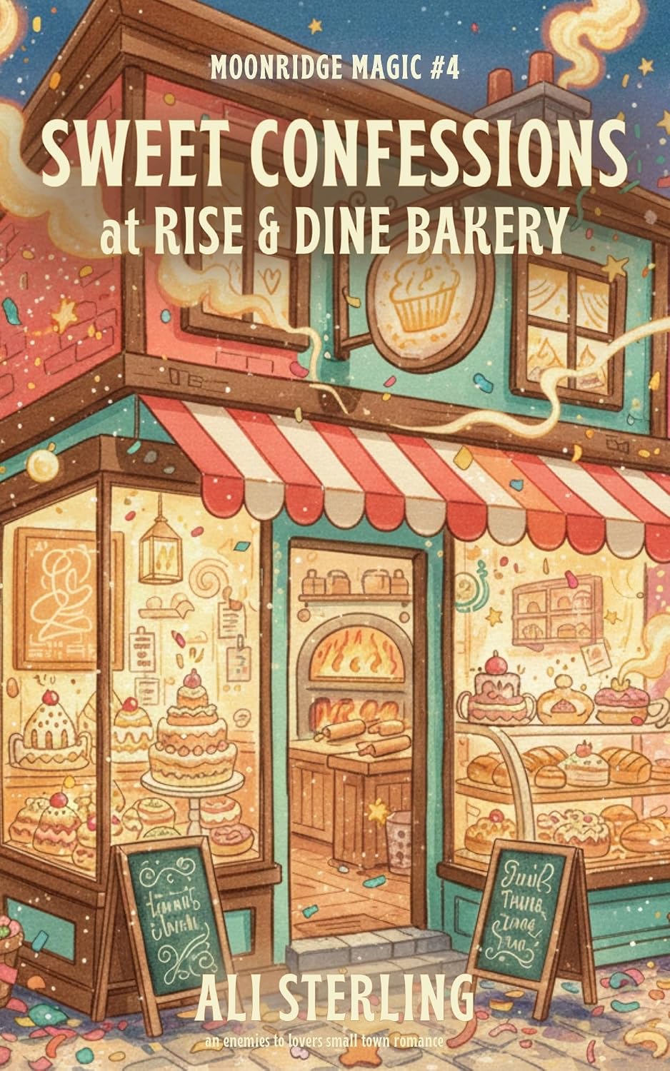 Cover of Sweet Confessions at Rise & Dine Bakery by Ali Sterling