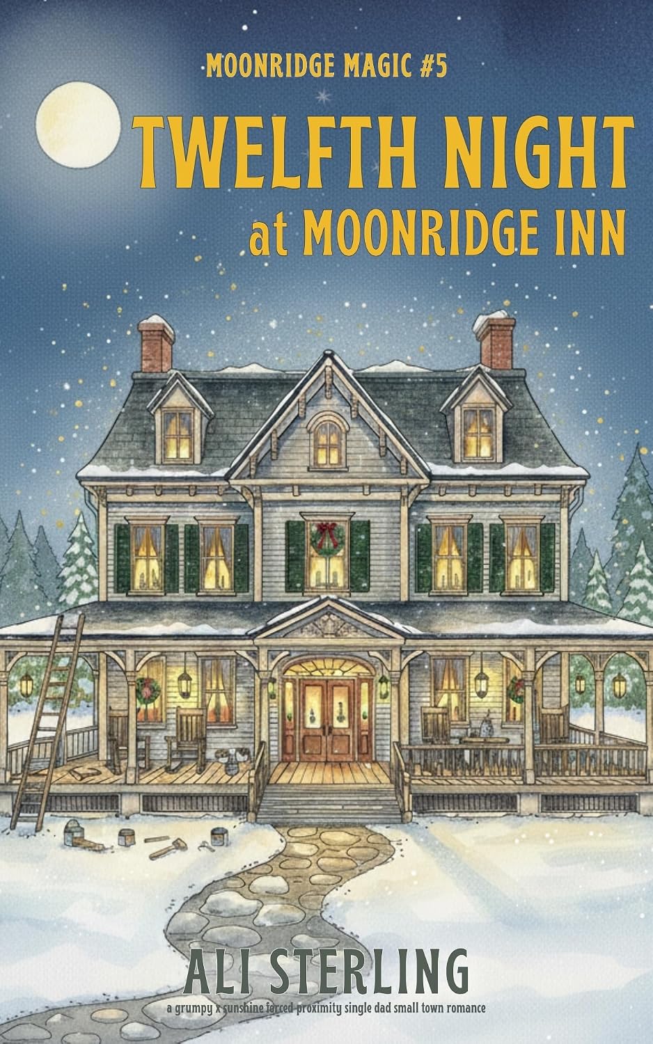Cover of Twelfth Night at Moonridge Inn by Ali Sterling